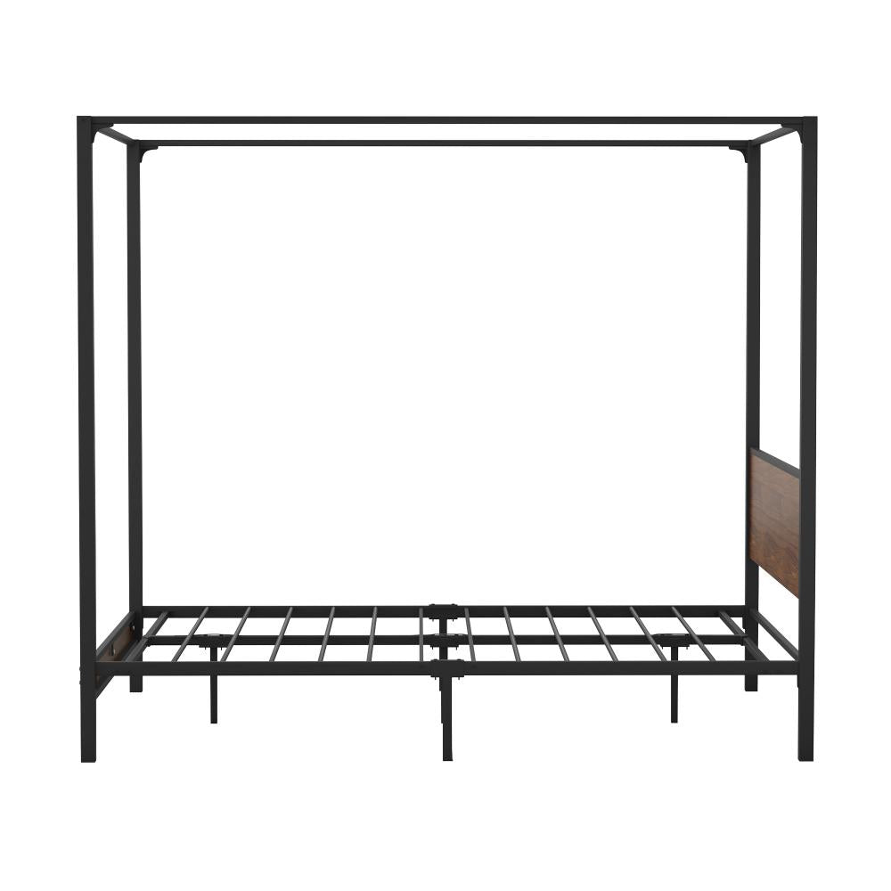 Metal Canopy Bed Frame Double Size Beds Platform