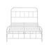 Bed Frame Metal King Single Bed Platform White