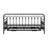 Trundle Bed Frame Daybed Single Size Base Metal Black