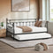 Trundle Bed Frame Single Size Metal 2x Single Beds Black