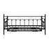 Trundle Bed Frame Single Size Metal 2x Single Beds Black