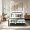 Metal Bed Frame King Single Size Bed Base Platform