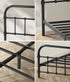 Metal Bed Frame King Single Size Bed Base Platform