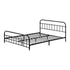 Oikiture Metal Bed Frame Queen Size Bed Base Platform