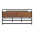 Metal Bed Frame King Size Beds Base Platform Wood