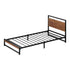 Metal Bed Frame Single Size Beds Base Platform Wood