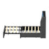 Double Size Bed Frame Headboard RGB LED Lights Drawer USB