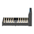 King Size Bed Frame Headboard RGB LED Lights with Drawer USB
