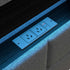 King Bed Frame with LED Storage Headboard, USB Ports & App Control