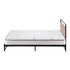 Oikiture Metal Bed Frame Double Size Beds Platform with Mattress
