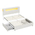 Double Bed Frame with LED Headboard, USB Charging & 2 Drawers