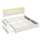 Bed Frame 4 Drawers King Size with LED Charging Bedhead