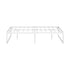 Metal Bed Frame Double Size Bed Base White