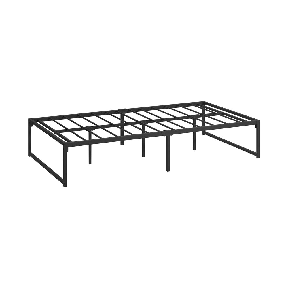 Metal Bed Frame King Single Beds Platform Black