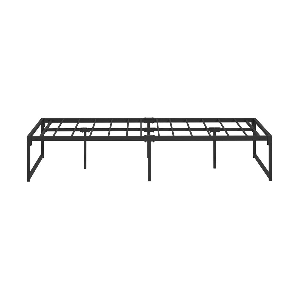 Metal Bed Frame King Single Beds Platform Black