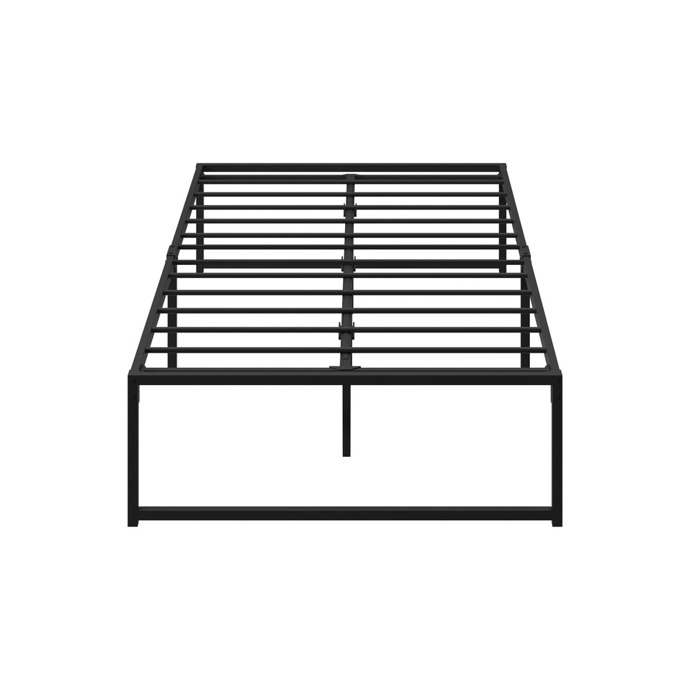 Metal Bed Frame King Single Beds Platform Black