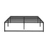 Metal Bed Frame Queen Size Beds Platform Black