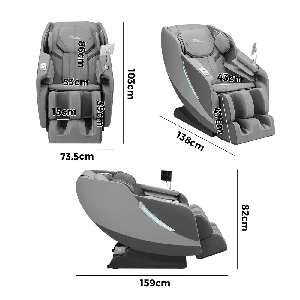 Electric Massage Chair Heated Recliner Full Body Massager