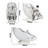 4D Massage Chair Electric Recliner SL Track Heated Beige