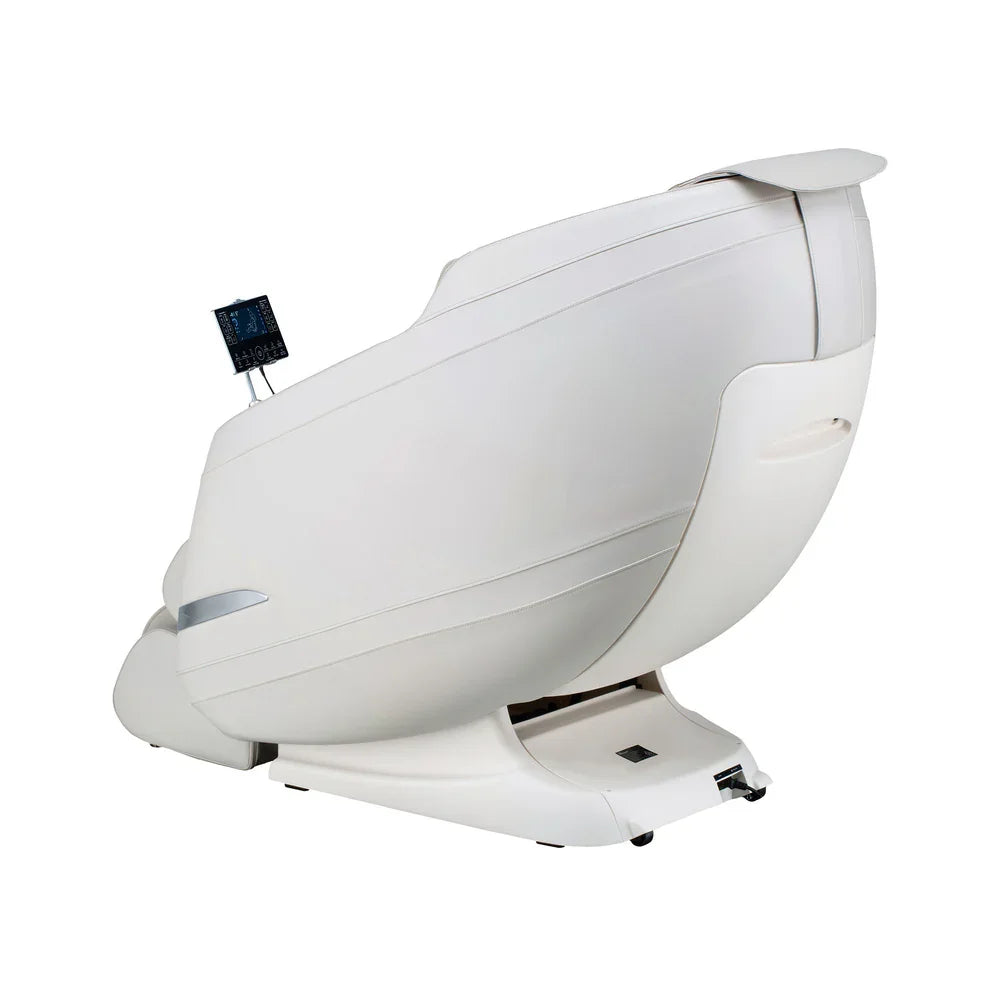 4D Massage Chair Electric Recliner SL Track Heated Beige