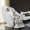 4D Massage Chair Electric Recliner SL Track Heated Beige