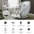 4D Massage Chair Electric Recliner SL Track Heated Beige