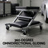 Giantz Garage Creeper 2-in-1 Mechanic Stool Rolling Automotive Z Creeper Seat