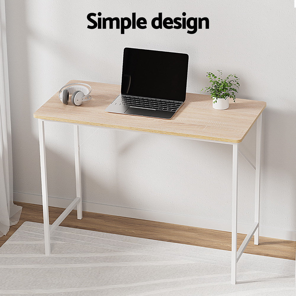 Artiss Computer Desk Oak 100CM