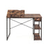 Artiss Computer Desk Drafting Drawing Table Tiltable Top Rustic Brown 108cm