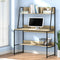 Artiss 100cm Computer Desk with Shelves Industrial Study Office Workstation Oak