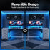140cm Gaming Computer Desk with RGB LED, Power Station & Storage Drawers