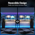 145cm Gaming Computer Desk with RGB LED, Power Station & Storage Drawers Black