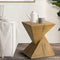 Terrazzo Side Table Stool Concrete Magnesium Cement Modern End Table
