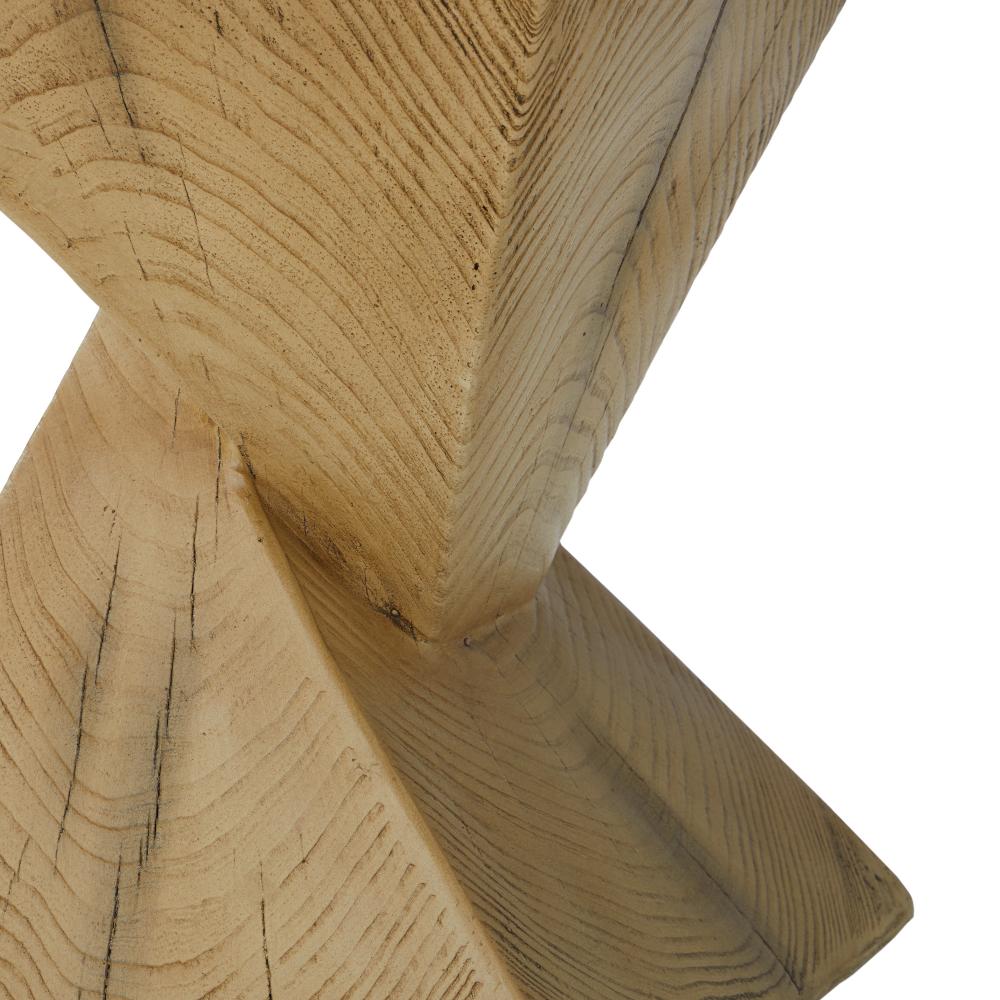 Side Table Terrazzo Concrete Wooden