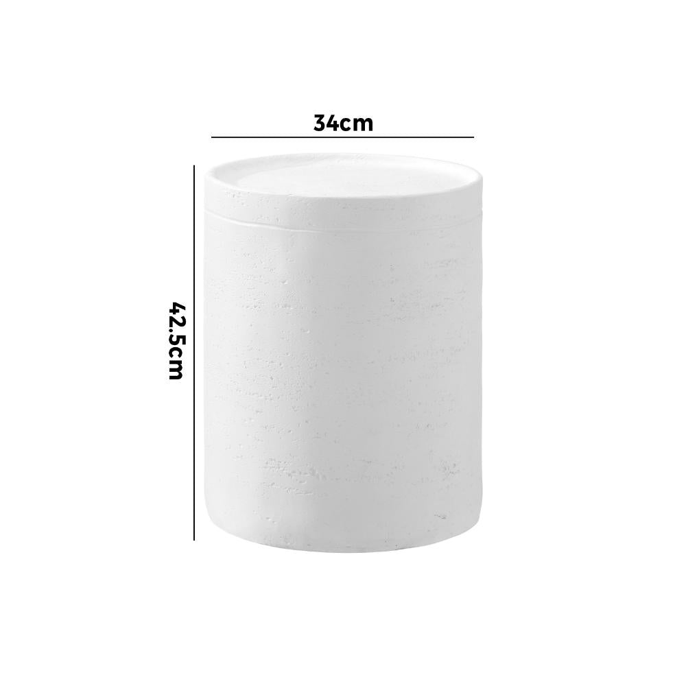 Side Table Outdoor Stool Terrazzo Concrete