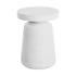 Oikiture Coffee Bedside Table Nightstand White