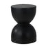 Side Table Concrete Outdoor Indoor Black