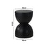 Side Table Concrete Outdoor Indoor Black