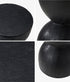 Side Table Concrete Outdoor Indoor Black