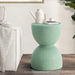 Side Table Coffee Tables Stand Stone Green