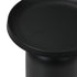 Coffee Table Round Side Table Black