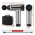 Massage Gun 30 Speed 6 Heads Vibration Muscle Massager Chargeable Black