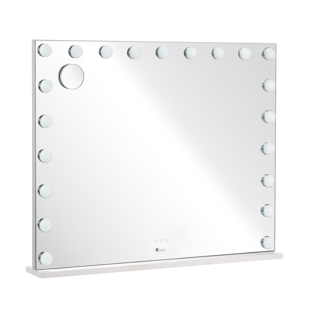 Oikiture Hollywood Makeup Mirror 21 LED Bulbs 100x80cm Vanity Mirrors