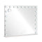 Oikiture Hollywood Makeup Mirror 21 LED Bulbs 100x80cm Vanity Mirrors