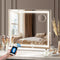 Bluetooth Crystal LED Makeup Mirror Vanity Mirror 58x49cm