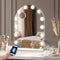 LED Arched Makeup Mirror Bluetooth Vanity Mirror 61x43cm