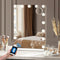 Oikiture 61x43cm LED Hollywood Makeup Mirror Bluetooth Touch Light Vanity