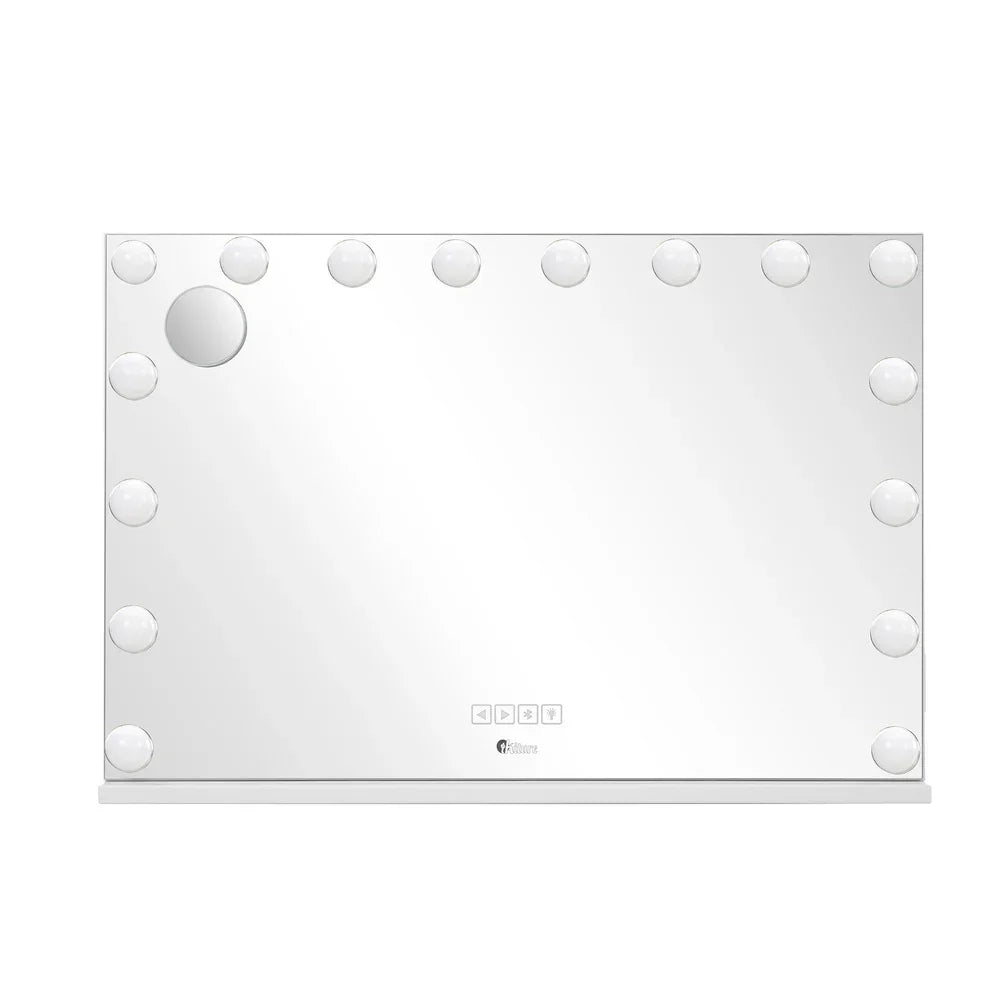 Bluetooth Hollywood Makeup Mirror 16 LED Light 90x62cm