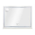 Oikiture Bluetooth Hollywood LED Makeup Mirror 90x60cm Crystal