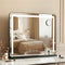 LED Makeup Vanity Mirror 50x60cm Wall Mounted Touch Light Mirror